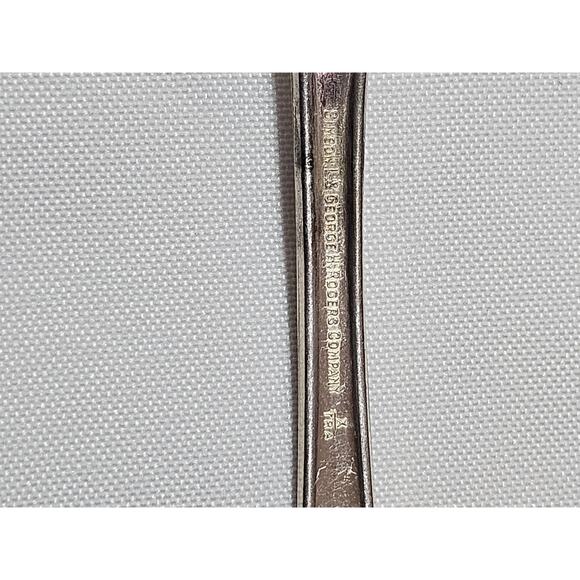 Vintage Simeon L. & George H. Rogers A1 Silverplate Pie Server Ornate Handle - Picture 4 of 13